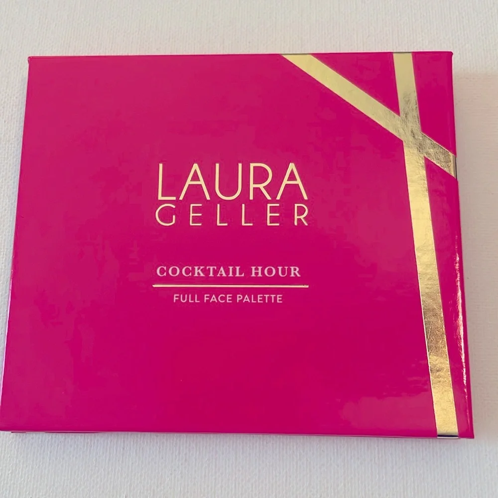 NEW Laura Geller Cocktail Hour Eyeshadow Blush Mirror Palette - unused unsampled